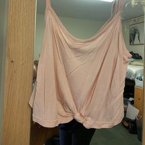 Pink Crop Top